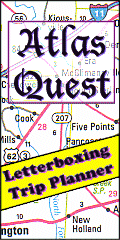 Letterboxing Trip Planner Altas Quest: Letterboxing Trip Planner