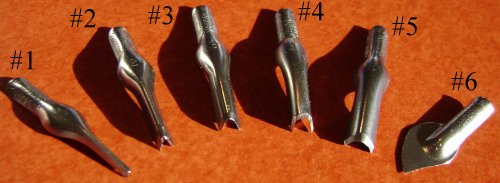 All the available nibs