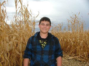 Lizman in the Corn Maze