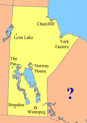 Manitoba Map