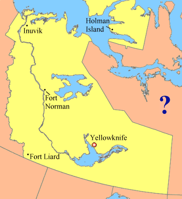 Northwest Territories Map