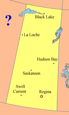 Saskatchewan Map
