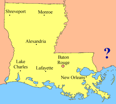 Louisiana Map