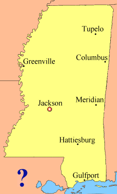 Mississippi Map