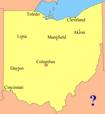 Ohio Map