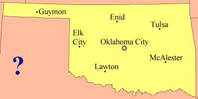 Oklahoma Map