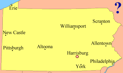 Pennsylvania Map