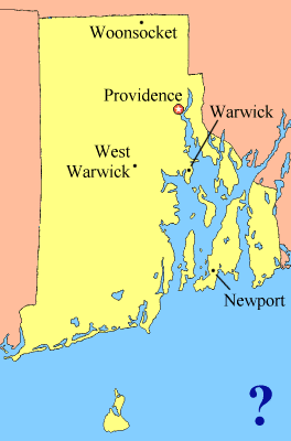 Rhode Island Map
