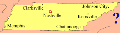 Tennessee Map