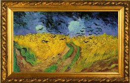 Wheatfield with Crows
