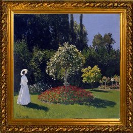 Woman in a Garden