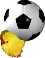 Marjorie carrying a soccer ball