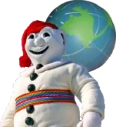 Bonhomme replaces Marjorie to carry the world on her shoulders