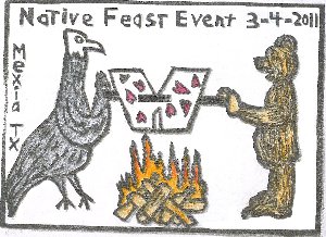 Native Feast Event Stamp