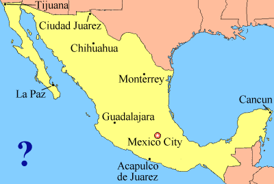 Mexico Map