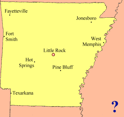 Arkansas Map