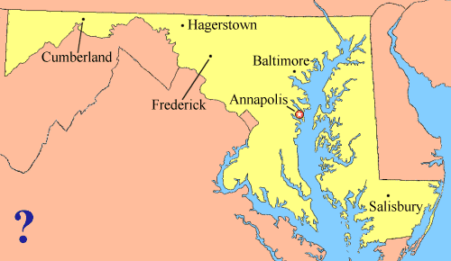 Maryland Map