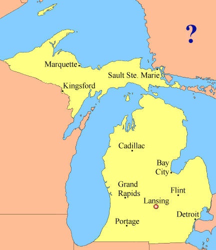Michigan Map