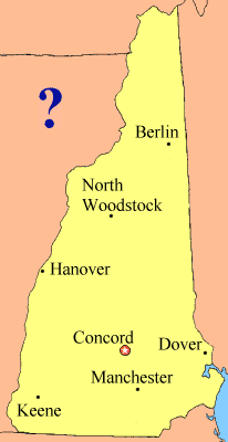 New Hampshire Map