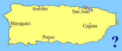 Puerto Rico Map