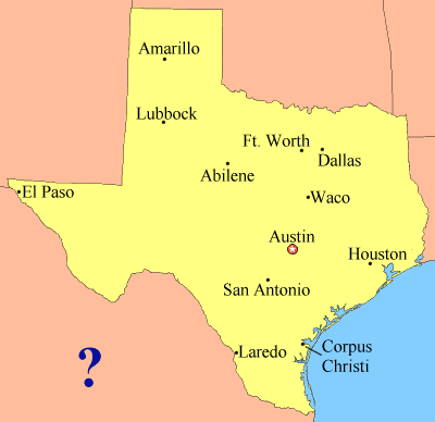Texas Map