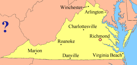 Virginia Map