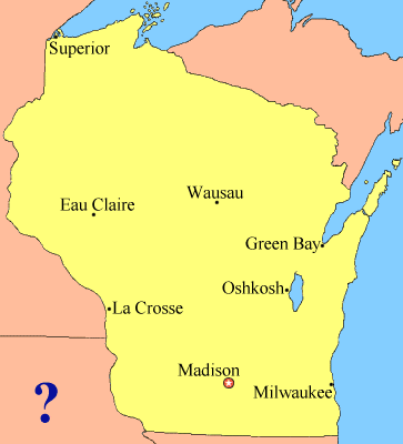 Wisconsin Map