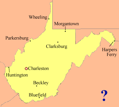 West Virginia Map
