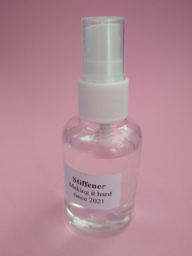 Stiffener is a clear product