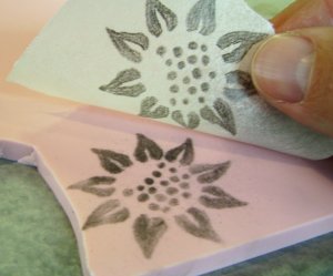 Transferring Image to Carving Block With Parchment Paper