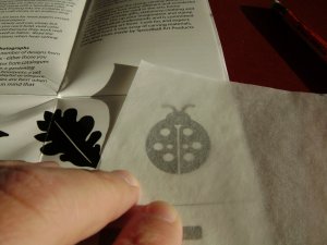 Lay tracing paper over your image